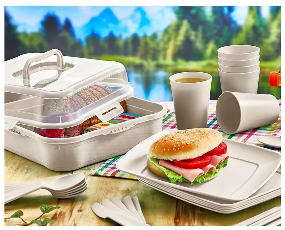 Set 13 ustensile de camping Orion Plastic