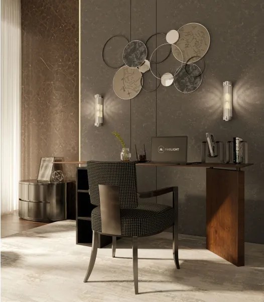 Aplică MAXLIGHT W0241 FLORENCE 2xE14/40W/230V crom