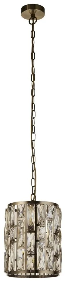 Pendul eleganta design modern Bijou alama antic/ champagne