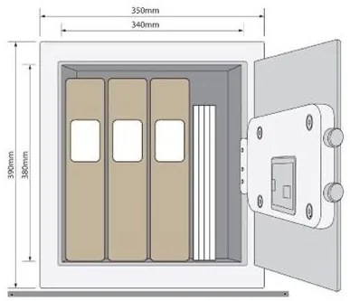 Trezor YALE Model Office YSV390DB2