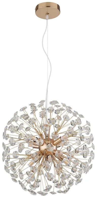 Lustra suspendata design elegant KATRINA 40cm auriu 64135H1 GL