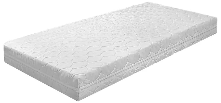 Saltea pentru copii mediu-fermă din spumă 90x190 cm Basic Comfort – BENAB