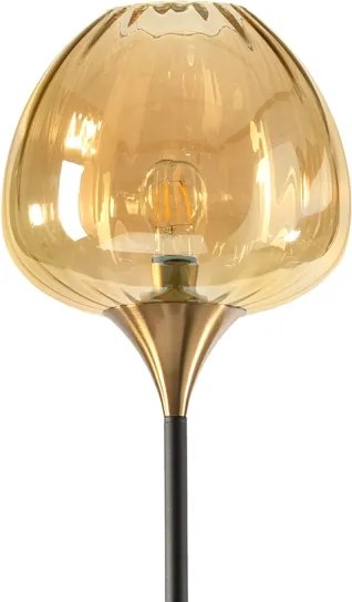 ONLI - Lampadar ELIDE 1xE27/15W/230V negru/cupru