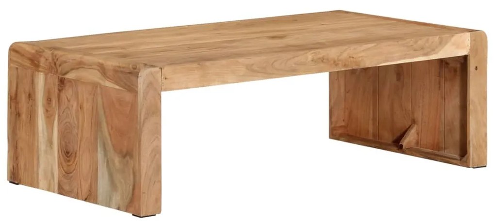 vidaXL Măsuță de cafea, 110x55x35 cm, lemn masiv de acacia