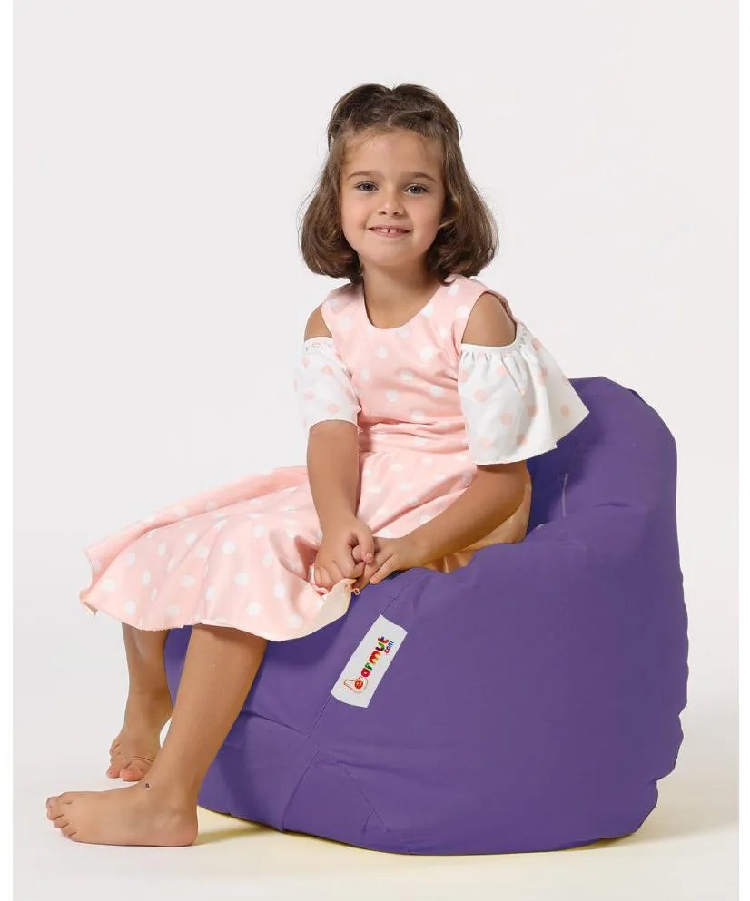 Fotoliu puf Parumleo (violet). 1101734