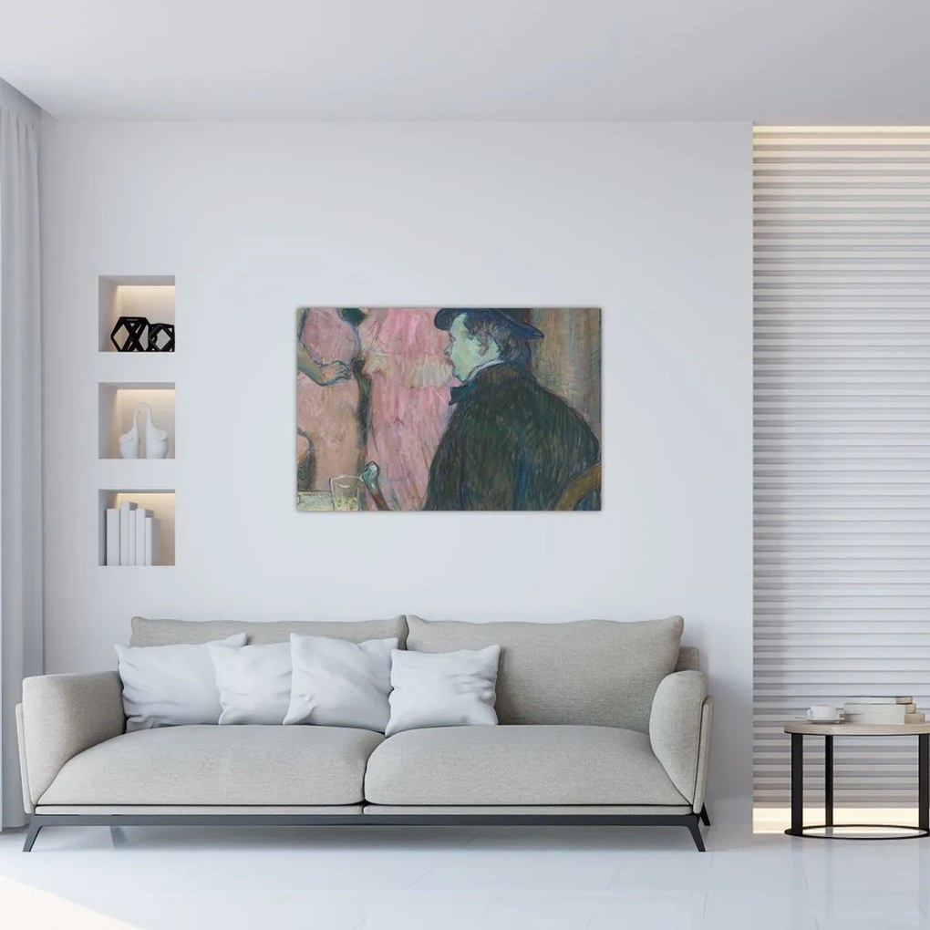 Tablou - Henri de Toulouse-Lautrec, Maxime Dethomas, reproducere (90x60 cm)