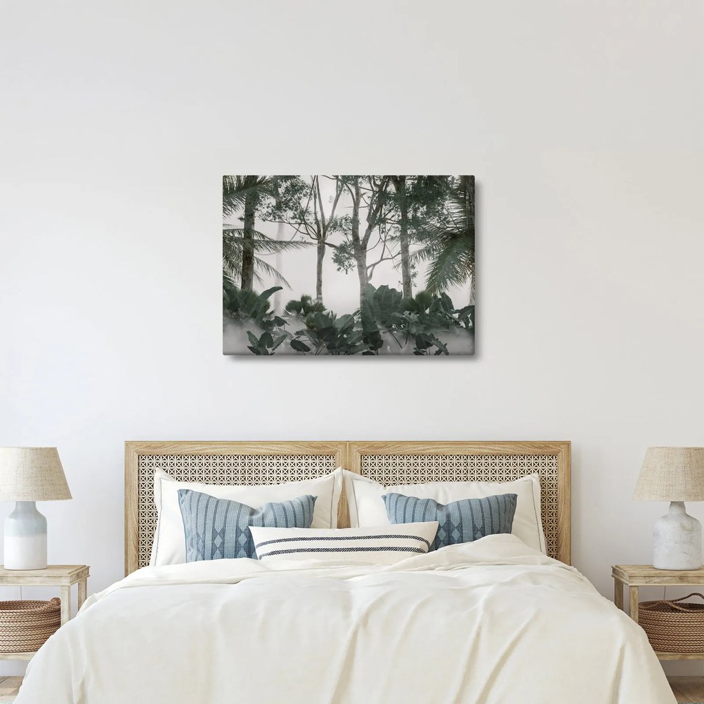 Tablou - Jungla în ceața dimineții (70x50 cm)