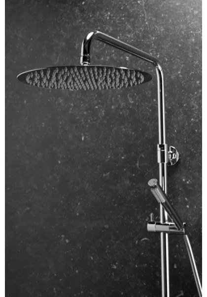 Set de duș cu baterie termostatică KFA Armatura 5736-920-00 MOZA alamă