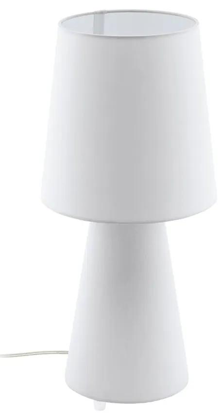 EGLO 97131 - Lampă de masă CARPARA 2xE27/12W/230V