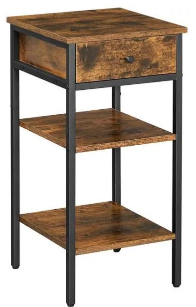 Noptieră ARIN maro/negru