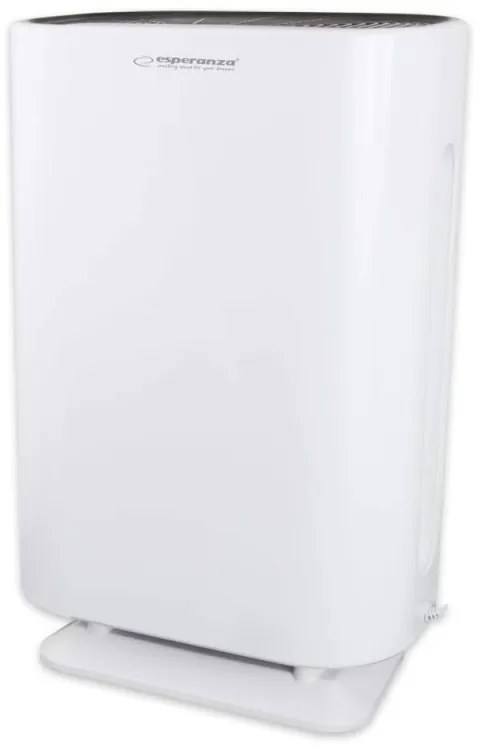 Purificator de aer Esperanza EHP003, 43W, 50 m2, 190 m³/h, 3 moduri, 3 viteze, LCD, HEPA, tactil, telecomandă, alb