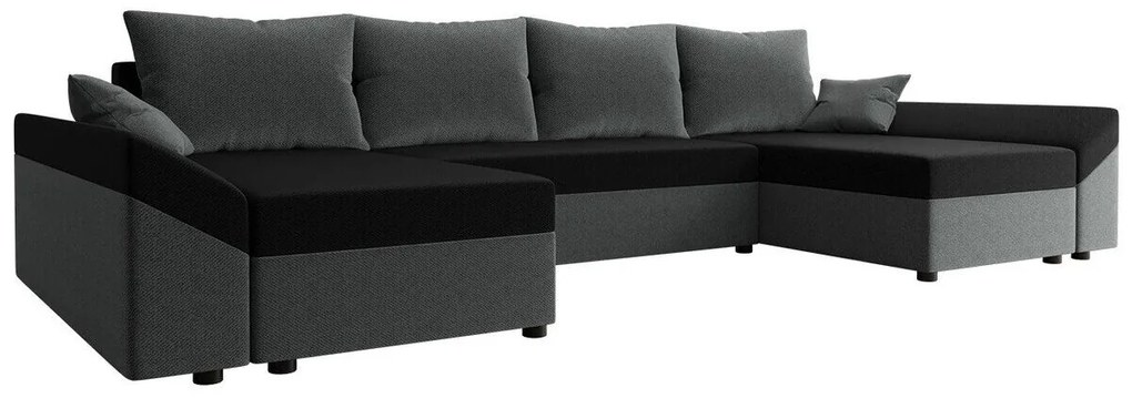Colțar Memphis 131Cutie de pat, 316x138x82cm, 119 kg, Picioare: Plastic