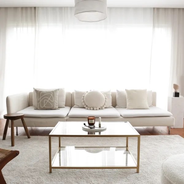 Măsuță de cafea ASTRO 40x90 cm aurie