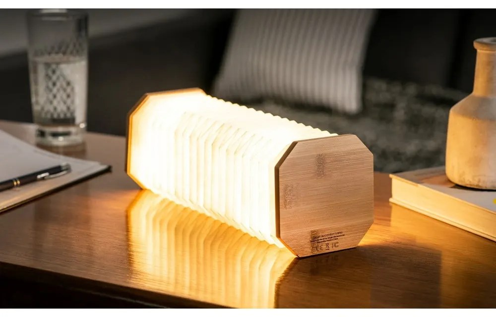 Decorațiune luminoasă în culoare naturală cu USB Accordion – Gingko