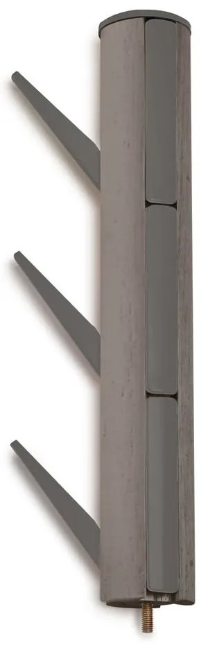 Cuier gri din lemn de arbore de cauciuc Flapper – Umbra