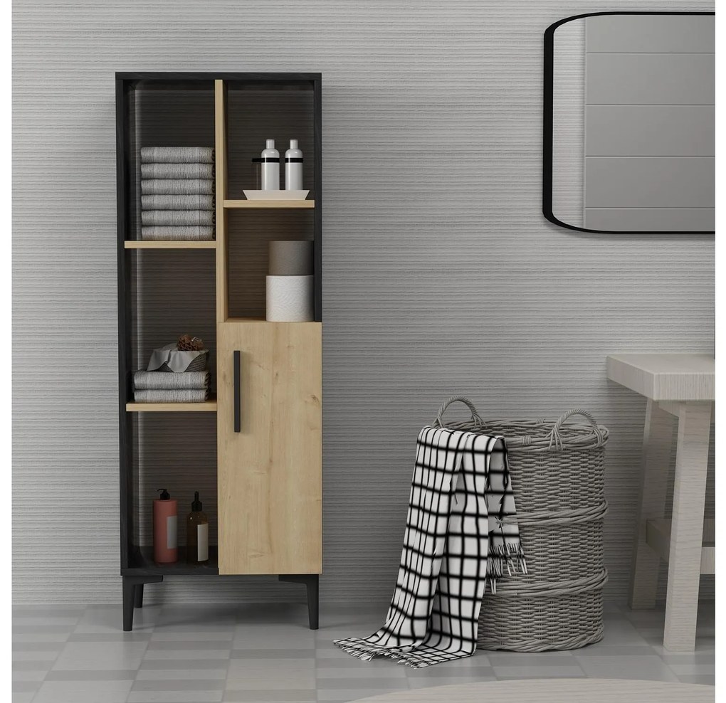 Raft Nobuti (stejar zafir + negru) . 1094214