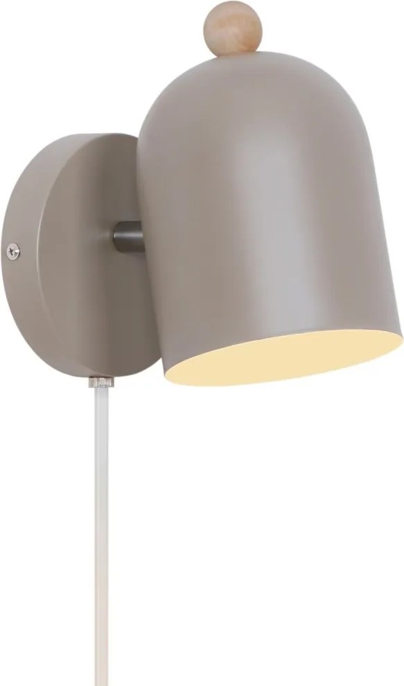 Aplica de perete design nordic Gaston maro deschis