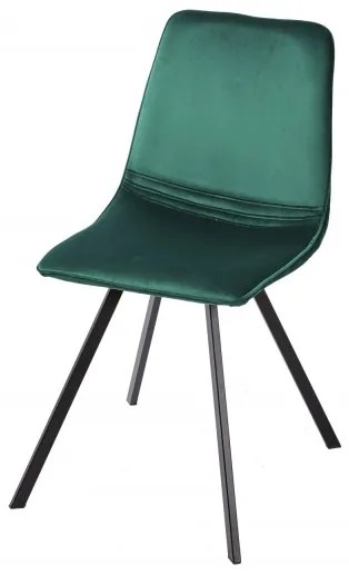 Neînvins Scaun de design Amsterdam catifea verde smarald