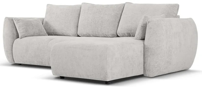 Colțar gri deschis (colț pe dreapta) Matera – Cosmopolitan Design