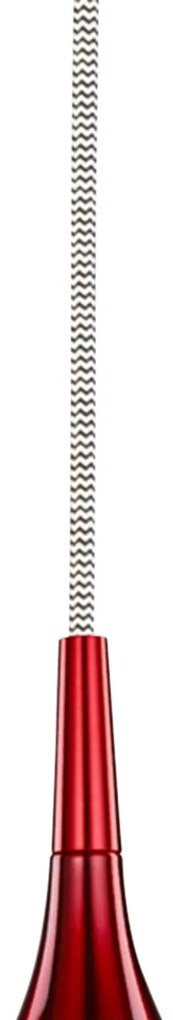 Pendul design modern 12cm Vibrant rosu 6461-12RE SRT