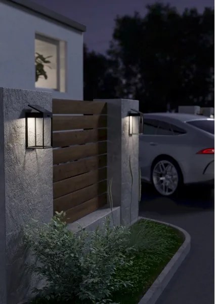 Aplică LED solară cu senzor Eglo 901083 SUZZARA LED/6,5W/3,7V IP44