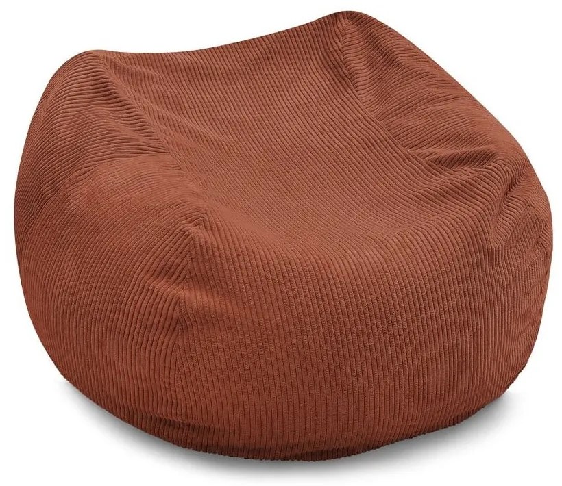 Fotoliu bean bag cărămiziu Voltaire – Bobochic Paris