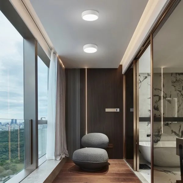 Brilagi - Plafonieră LED POOL LED/18W/230V, 3000/4500/6000K, diametru 20 cm, albă