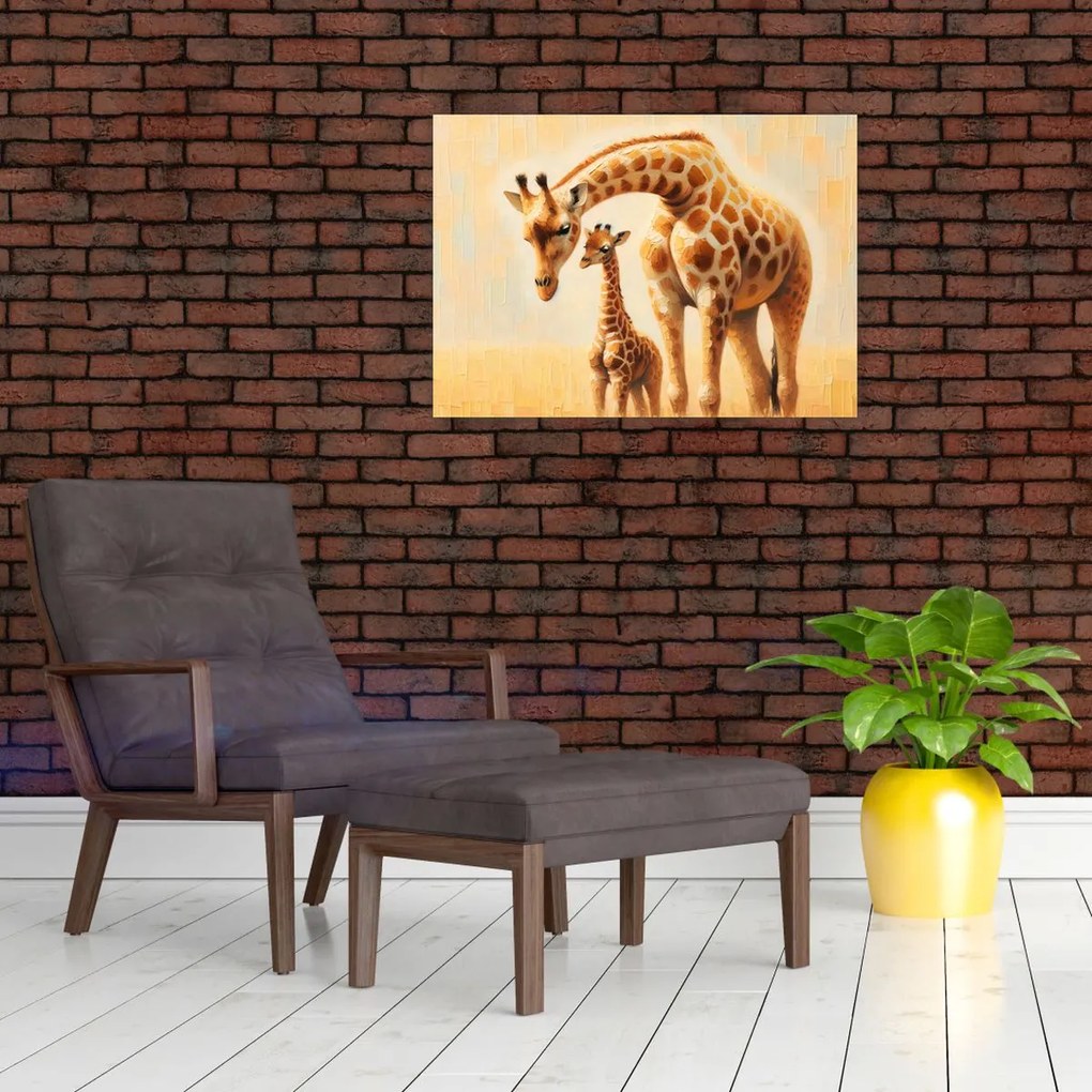 Tablou - Girafe (70x50 cm)
