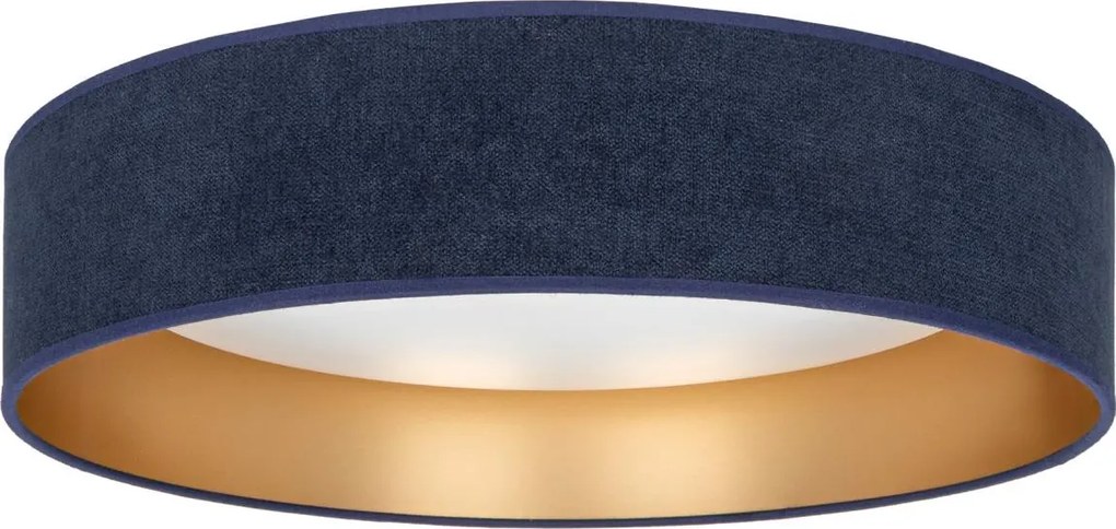 Brilagi-LED lampă dimabilă VELVET SM VARI, 36W/230V, 3000-6500K, diam. 55 cm, albastru/auriu +telecomandă
