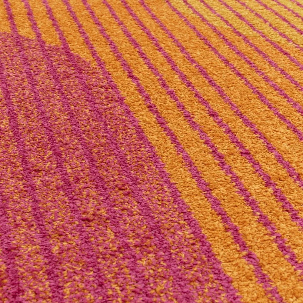 Covor galben-portocaliu 80x150 cm Muse Orange Retro – Asiatic Carpets