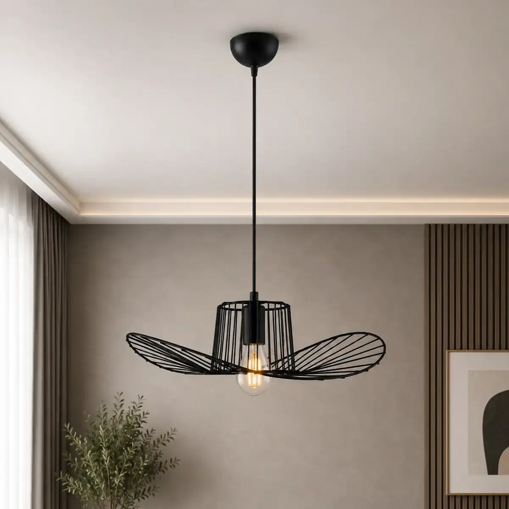 Lustra negru homs ro11222