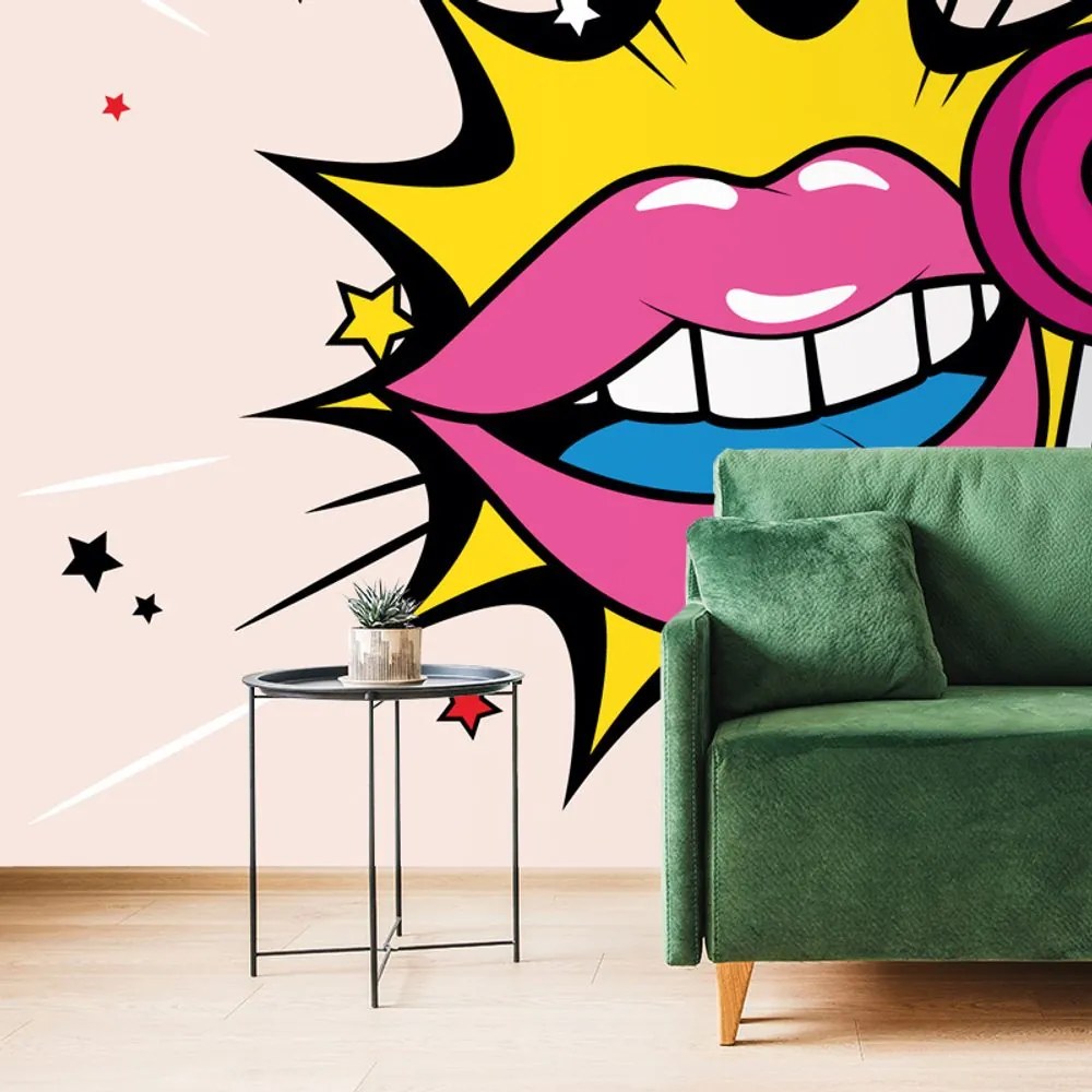 Tapet autoadeziv acadea dulce pop art