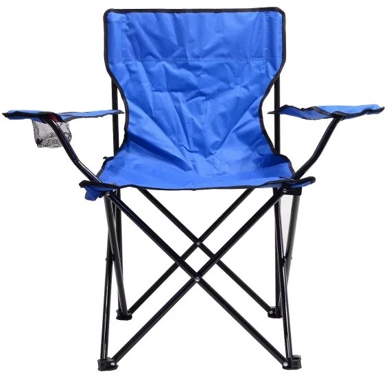 Scaun camping pliabil albastru