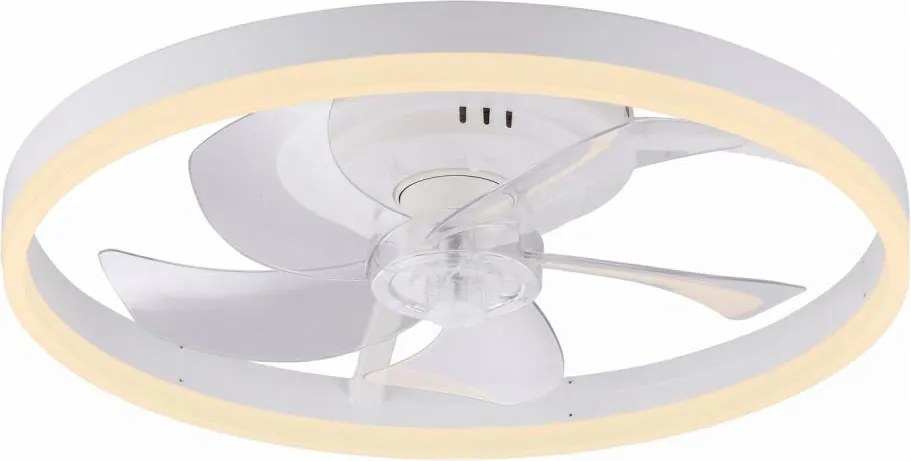 JUST LIGHT. 14624-16 - Ventilator de tavan LED cu lumină RITA LED/22W/230V + telecomandă