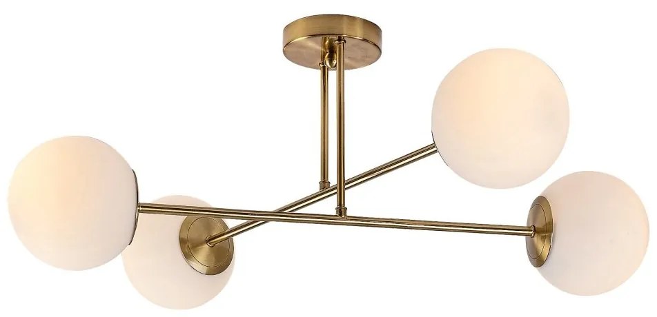 Lustra aplicata cu 4 surse de lumina design modern Kiara