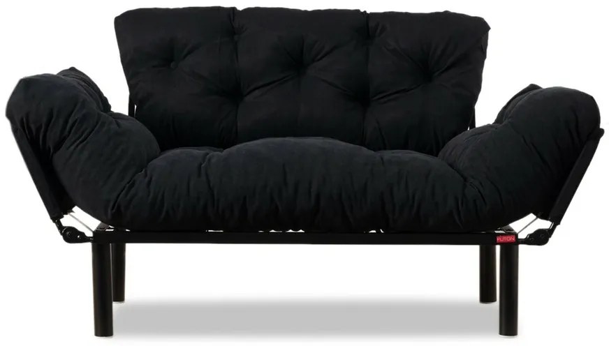 Canapea extensibilă Nitta Black