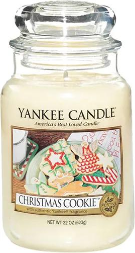 Yankee Candle galbene parfumata lumanare Christmas Cookie Classic mare