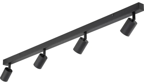 Spot NEX 4xGU10/10W/230V negru