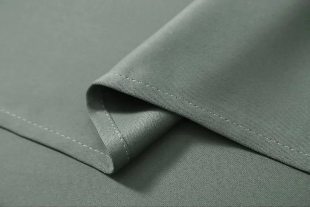 Perdea OXFORD 140x270 cm, gri-verde Agatat: Rejansa