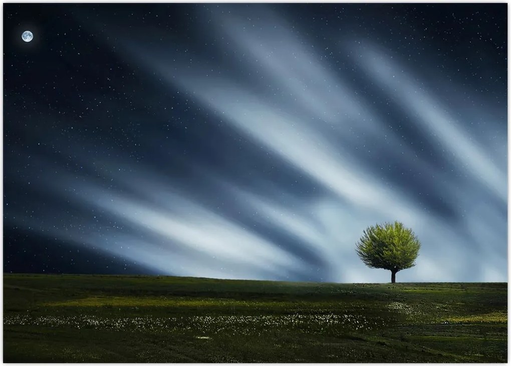 Tablou -Aurora boreală (70x50 cm)