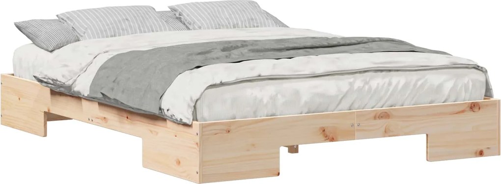 vidaXL Cadru de pat Maro 160 x 200 cm