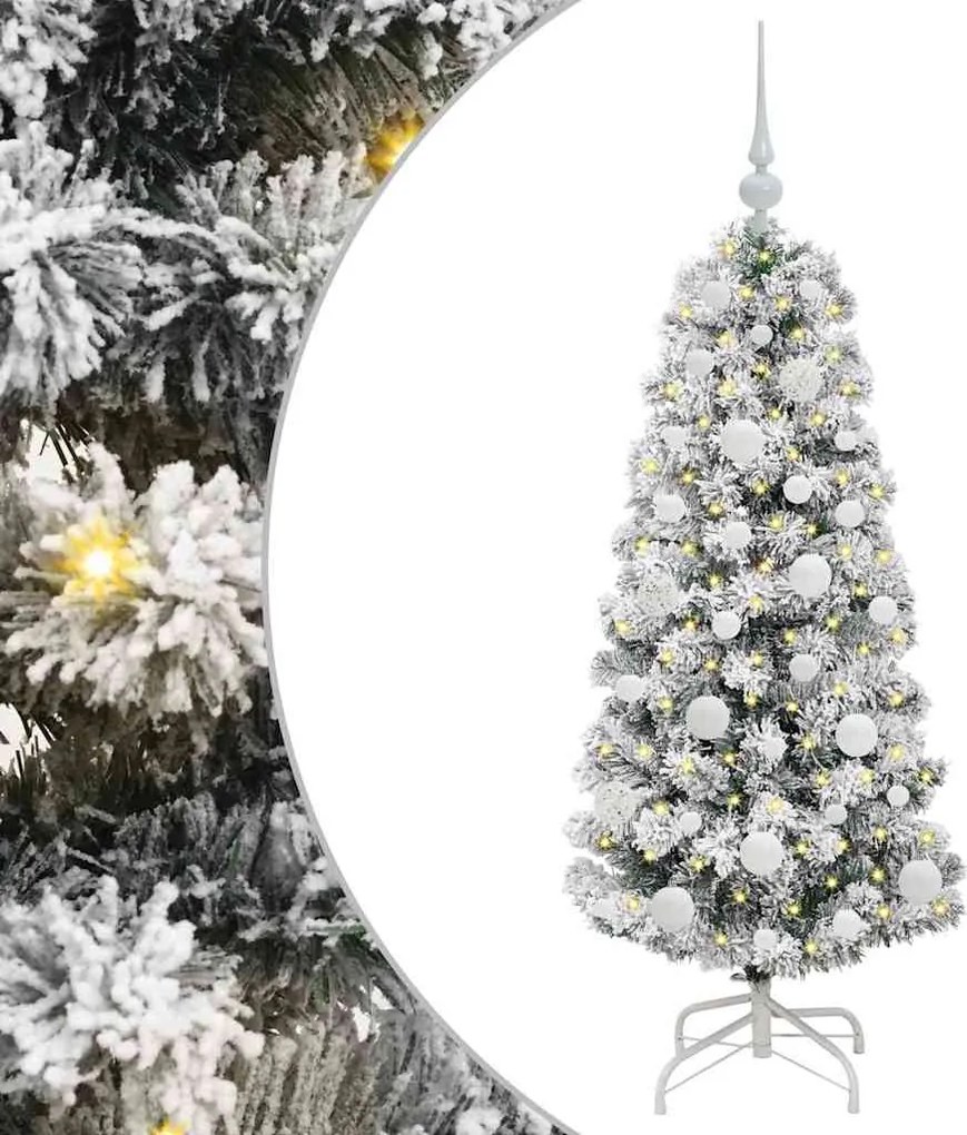 vidaXL Brad de Crăciun artificial cu ramuri articulare 120 cm