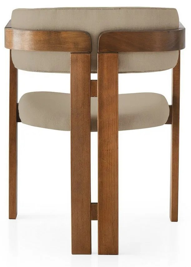Scaun de sufragerie CO Mink and Walnut