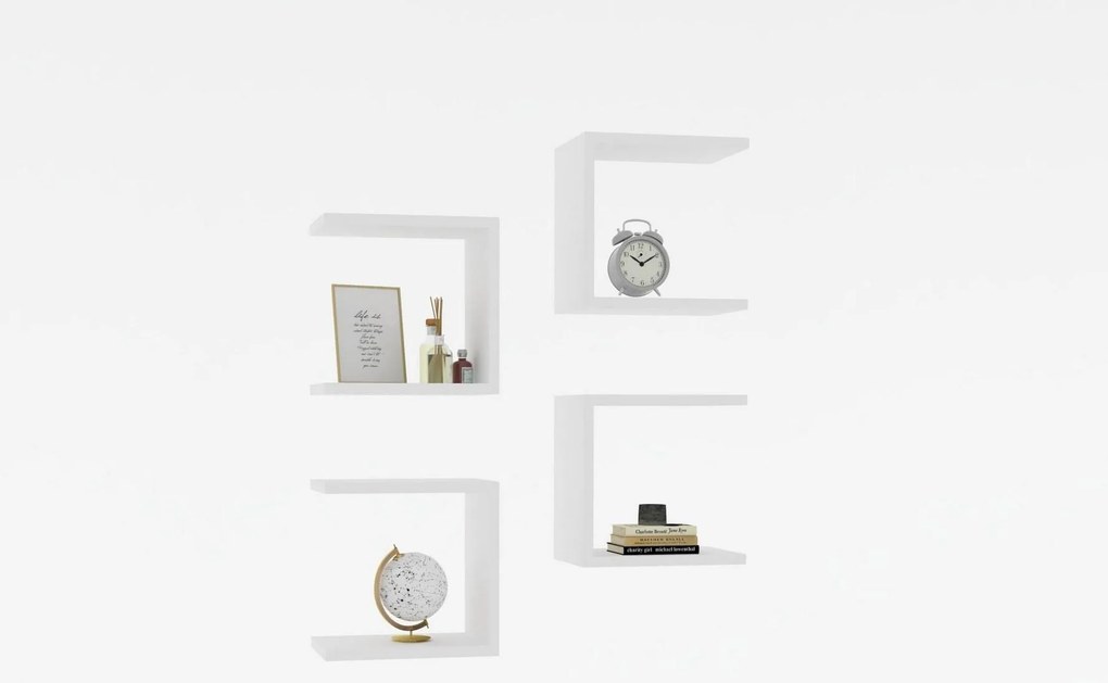 Set 4buc. rafturi Donete (alb) . 1095820