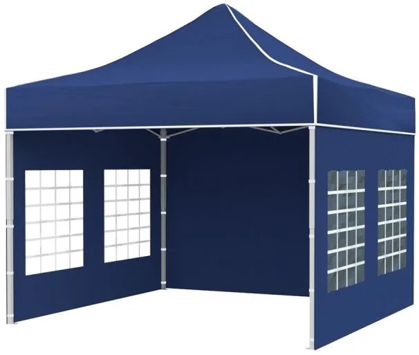 Cort pavilion 3x3 albastru  Premium quality