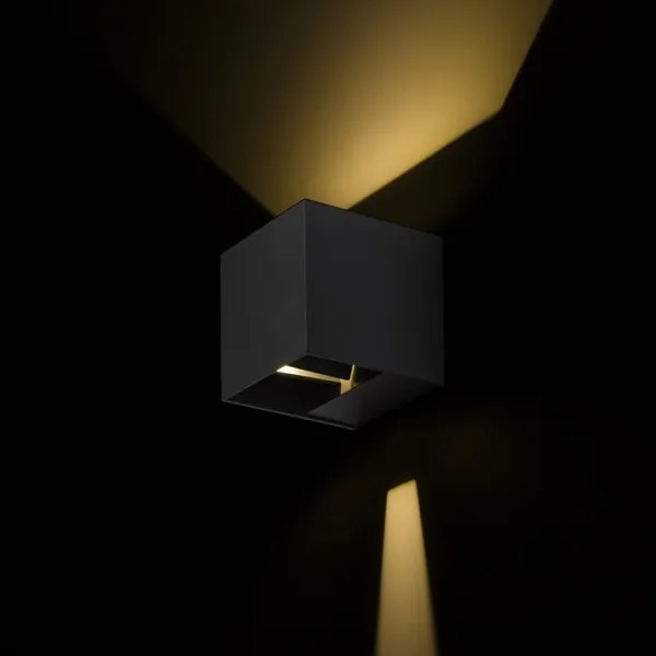 Aplică LED de exterior CARRE 2xLED/3W/230V IP54 RED-Design Rendl-R12557