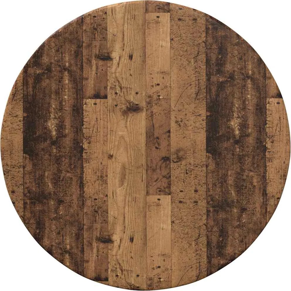 vidaXL Placă de masă Lemn vechi 40 x 40 x 1,5 cm Lemn compozit