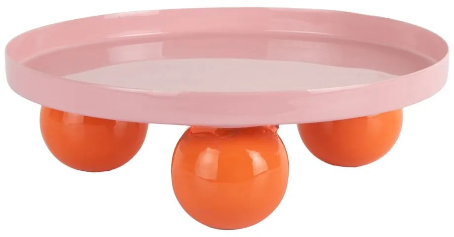 Tavă decorativă din metal ø 20 cm Double Funky – PT LIVING