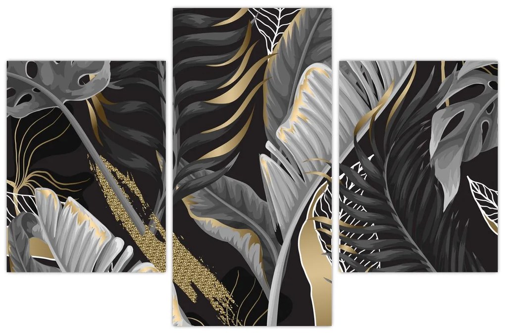 Tablou - Jungla de aur (90x60 cm)