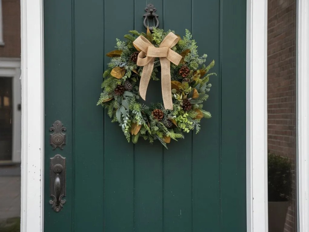 Coronita de usa WINTER GREEN Ø 45 cm